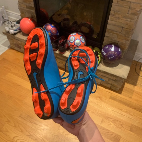 Nike hypervenom blue and orange (rare) - Picture 6 of 6